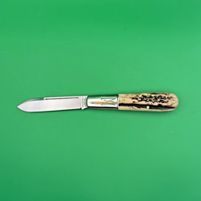 GEC 772122 Northfield Yankee Barlow - Genuine Sambar Stag LNIB Pin picture