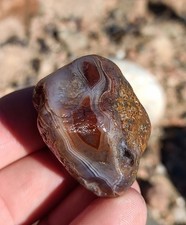 Lake Superior Agate, 1.8oz Wrap Around , Mixed Pattern Display Agate picture