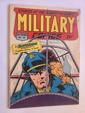 MILITARY COMICS # 32 QUALITY 1944 picture