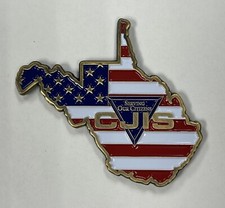 FBI CJIS Criminal Justice Information Services  West Virginia  Challenge Coin picture