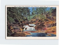 Postcard La Belle Falls Kaaterskill Clove Palenville Catskill Mts NY USA picture