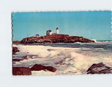 Postcard Nubble Light at York Beach Maine USA picture