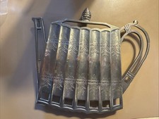 Godinger Silver Teapot Trivet - 1992 picture