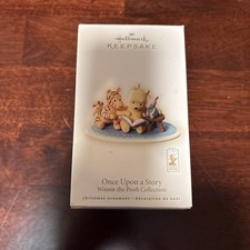 Hallmark Ornament 2008 Once Upon a Story Winnie the Pooh NIB. . picture