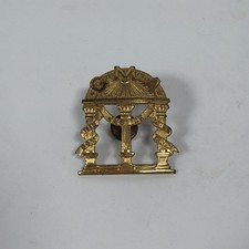 Vintage GMA Georgia Military Academy Service Visor Cap Badge Insignia picture