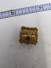 Vintage 4-H Beautification of Home Grounds 1/20 10K GF County Honor Pin picture