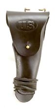Black Leather US M1916 Colt 1911 .45 Holster Premium Drum Dyed Leather picture
