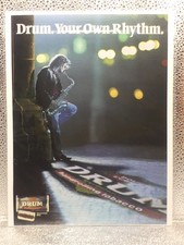 Vintage Drum Douwe Egberts Cigarette Tobacco 1993 Print Advertising Full Page Ad picture