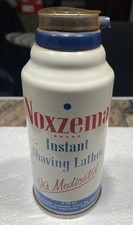 vintage 1960s NOXZEMA Medicated SHAVING CREAM can picture