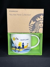 Starbucks Maryland You Are Here Series Collection 14oz Coffee Tea Mug Cup NIB picture