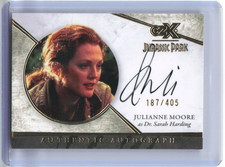 2026 Cryptozoic Jurassic Park CZX JM-SH Julianne Moore Autograph 187/405 picture