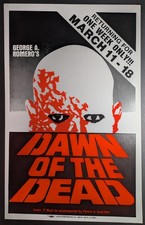 Vintage Early 1980s? Dawn of the Dead 22x14 Cardboard Boxing Style Poster picture