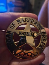 Vintage obsolete town of marshal creek star picture