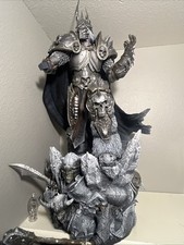 Blizzard World of Warcraft Arthas Menethil Collectible Missing 2 Things picture