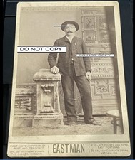 True West Texas John King Fisher Outlaw Cabinet Photo. Gunfighter. 96 % Match picture