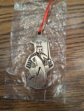 Vintage The Nutcracker Suncast 1989 Mouse King Pewter Christmas Ornament picture