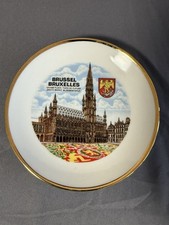 Brussels Bruxelles Souvenir Plate 5 1/8