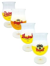 Duvel Belgian Beer Glasses 33cl Set Of 4 X 85 Jaar Ans Collectie 1948,57,64 & 71 picture