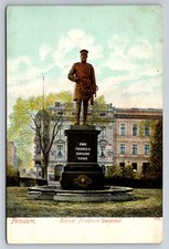 Potsdam Germany Kaiser Friedrich III Monument Postcard c.1900s picture