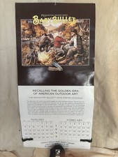 Vintage 1998 Remington Baby Bullet Knife Calendar 30x20 picture