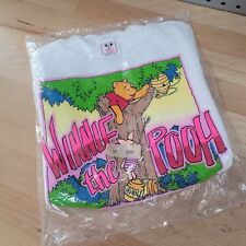 DISNEY Wear Vintage 90s Winnie The POOH Piglet Graphic Sweatshirt 4T NEW SEALED picture