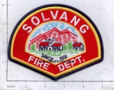 California - Solvang CA Fire Dept Patch picture