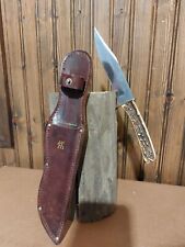 Vintage Solingen Germany JA Henckels Friodur Stag 602- 5-1/2 Fixed Blade Knife picture