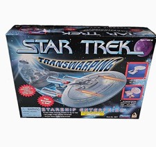 Star Trek Transwarping Starship Enterprise Playmates 1996 Toy Ship VTG 16077 picture