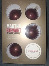 vintage Martha Stewart Everyday boxed set of Woodland Holiday picture