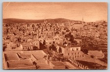 Vintage 1921 Bethlehem Palestine Postcard Jamal Bros No 69 Sepia General View picture