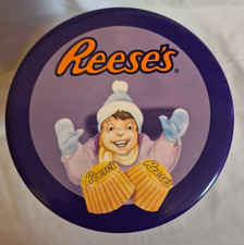 Vintage Reese's Holiday Classic Series Canister #9 - 1996 Hershey's Tin picture