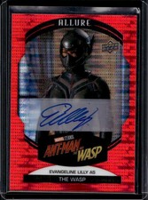 Evangeline Lilly as Wasp 2022 Upper Deck Allure Marvel Studios #86 Red Auto picture