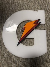Rare Acrylic Gatorade Advertising Sign. Great Collectors Piece picture