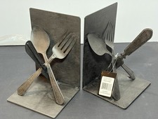 Creative Co-Op Cast Metal Utensil Bookends 7