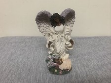K’s Collection African American Archangel Girl w/Baby 5” Figure picture