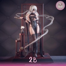 2B Nier Automata UNPAINTED 1:8 Scale Resin Garage Kit Statue picture