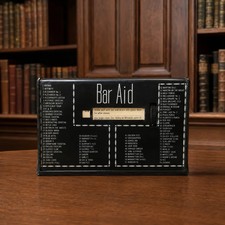 Vintage Bar Aid Drink Recipe Selector, Working Cocktail Guide Barware Display Pi picture