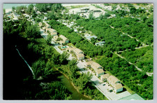 c1980s Sea Shells Sanibel Island Florida Aerial View Arne Photography Postcard picture