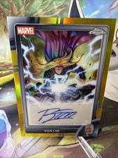 2026 Topps Chrome Marvel Thor Ron Lim Auto True Gold /50 picture