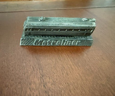 Vintage Penn Central Metroliner Train Paperweight picture