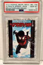 2012 Marvel Beginnings Series 3 Miles Morales Rookie Card PSA 10 Low Pop Rare picture