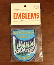 Vintage Niagara Falls Canada Embroidered Patch Souvenir Emblem Embroidered picture