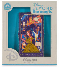 Disney D23 2026 Beauty and the Beast 35th Anniversary Pin LE 800 IN HAND  picture
