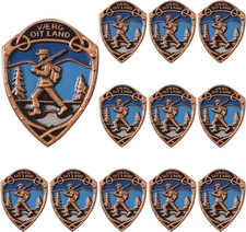 Norwegian Foot March Badge 0.8In Foot March Lapel Pin Cute Enamel Accessory for picture