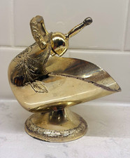 Vintage Silver-Plated Sugar Scuttle and Scoop w/Embossed Floral Design picture