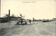 Isle La Motte Vermont VT Steamer Ship St-Ann's Pilgrimage c1910 Postcard picture