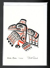 West Coast Haida Raven 