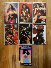 WONDER WOMAN 7 COMIC VARIANT LOT Frison Putri Kalvachev DKIII Future State NM picture