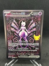 30th Anniversary Mewtwo ex 151/128 1 Full Art Holo Ultra Rare (English) picture