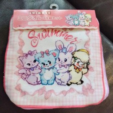 Swimmer Mini Towel Handkerchief 3 Piece Set 14+ Soft Mascot Swimmer Brand NWT picture